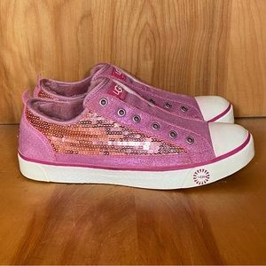 Womens 8 Ugg Laela Laceless Slip On Sneakers Pink SEF0766